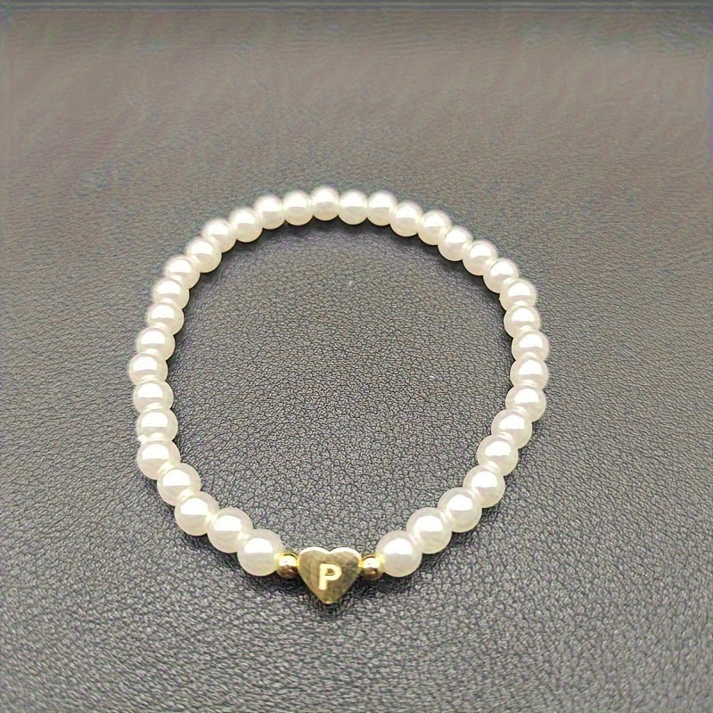 Chique Armband met Hartinitiaal (A–Z)