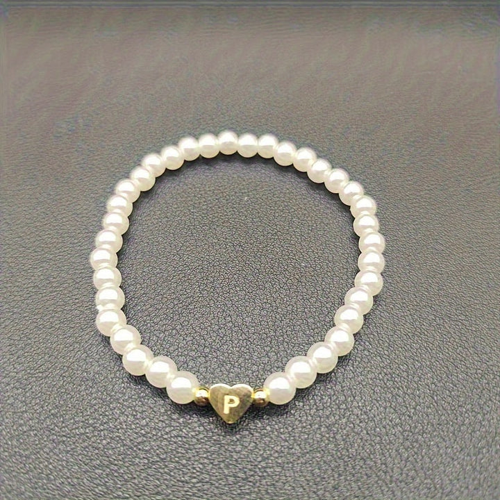 Chique Armband met Hartinitiaal (A–Z)