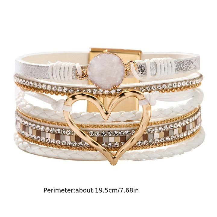 Boho Multilaags Leren Armband
