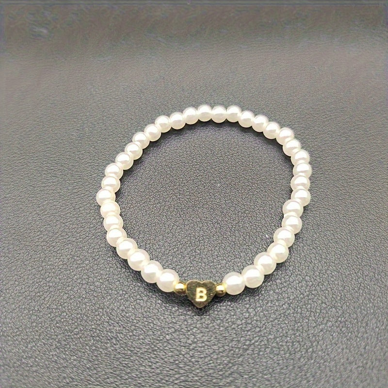 Chique Armband met Hartinitiaal (A–Z)