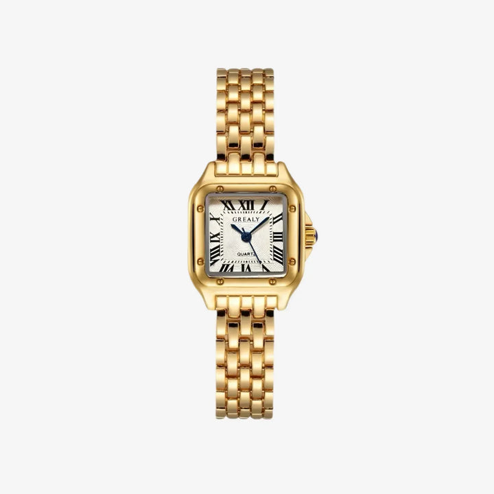 Elegante Gouden Horloge