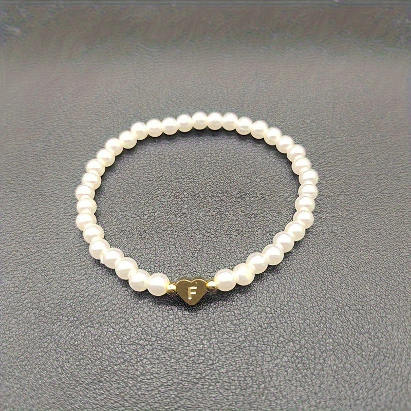 Chique Armband met Hartinitiaal (A–Z)