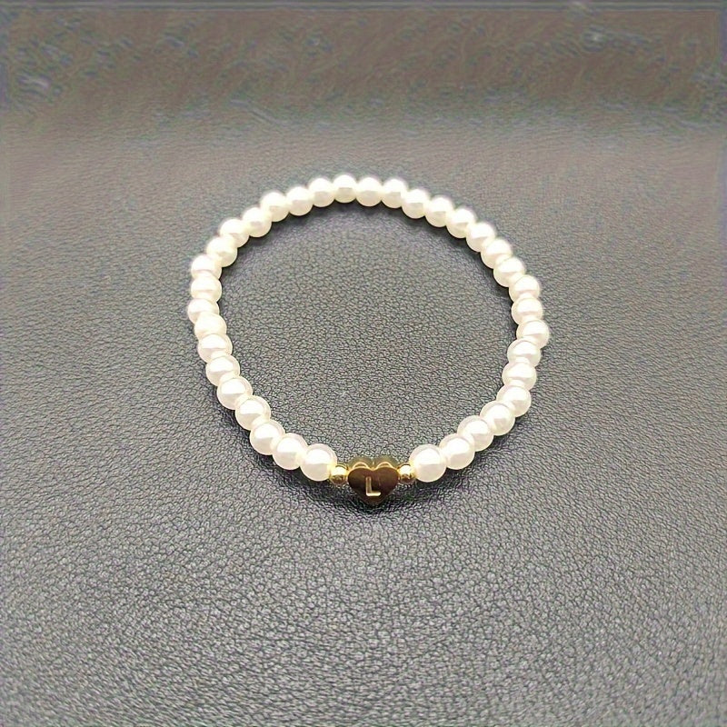 Chique Armband met Hartinitiaal (A–Z)