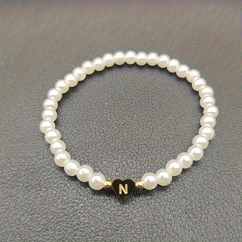 Chique Armband met Hartinitiaal (A–Z)