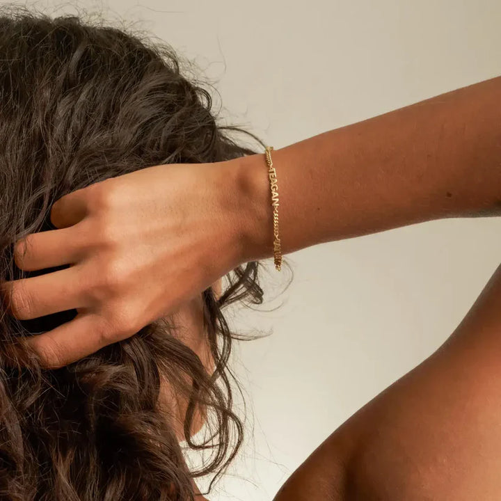 Gepersonaliseerde armband met naam