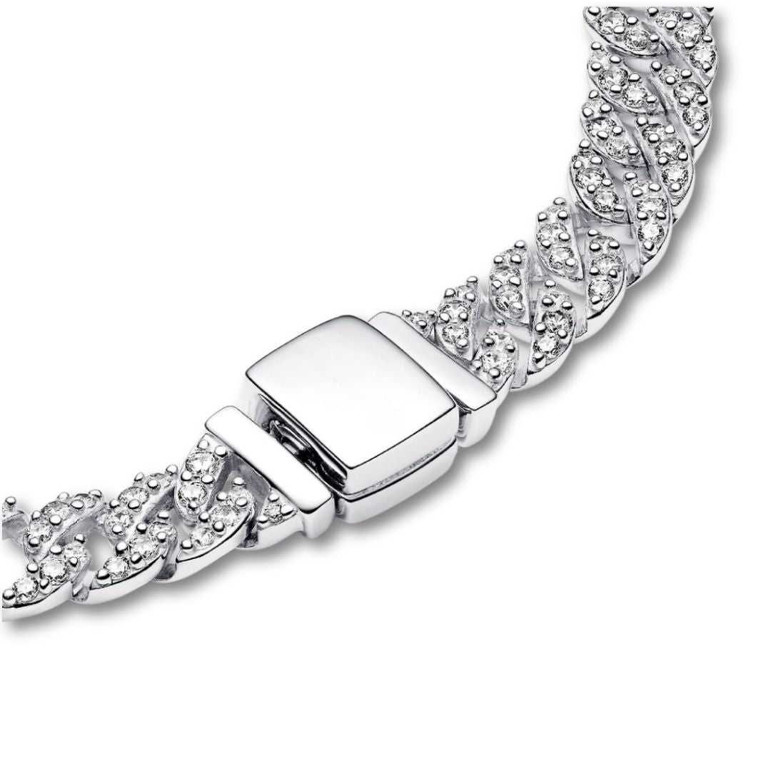 Cuban Armband met Moissanite