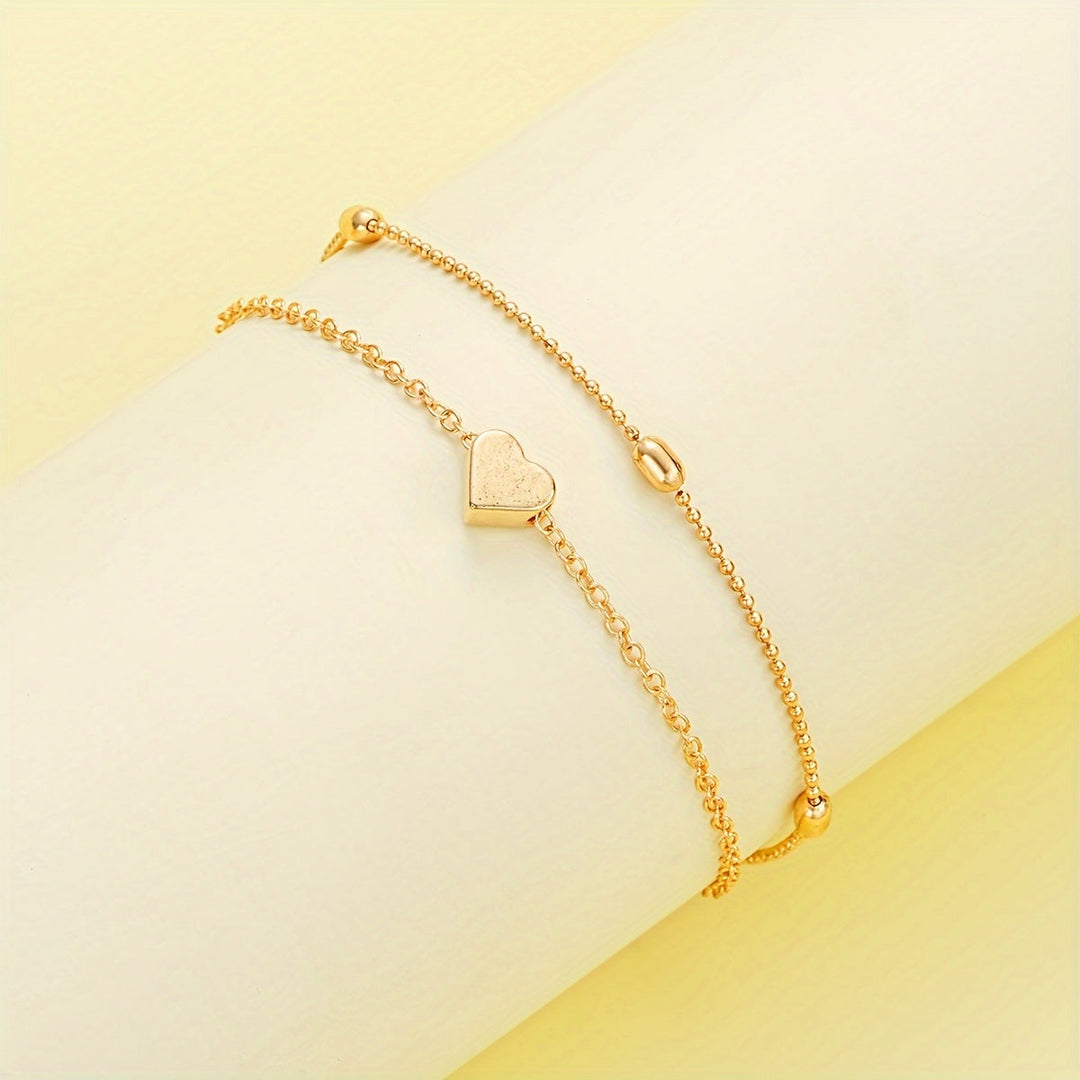 Elegante verfijnde ketting- en armbandset