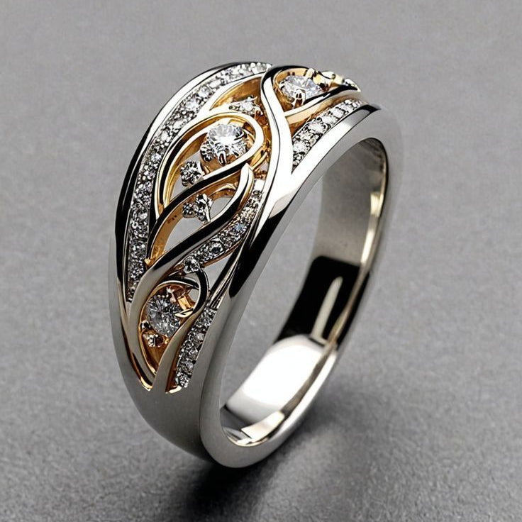Klassieke Bicolor Kabelring