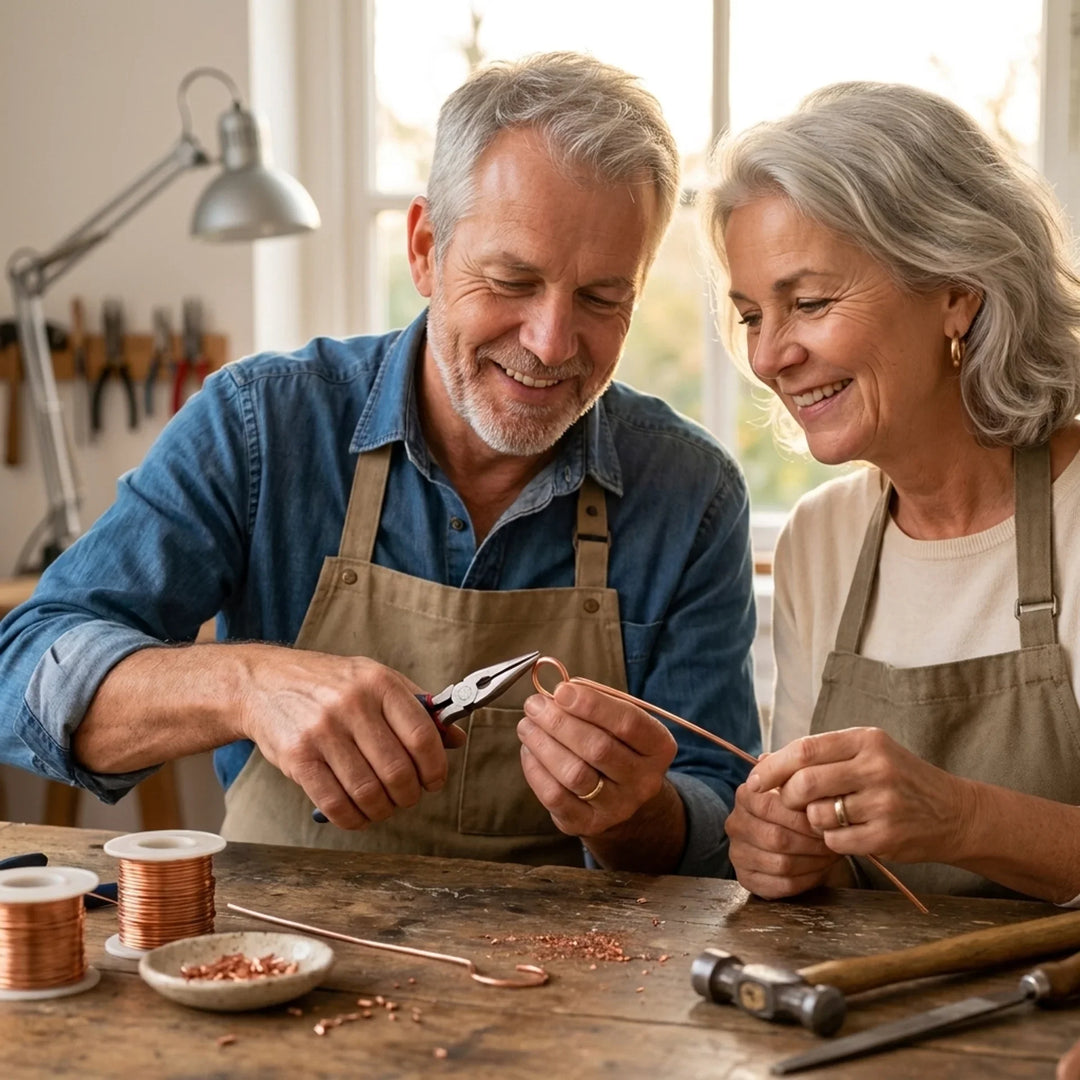 Gouden Koper Ring