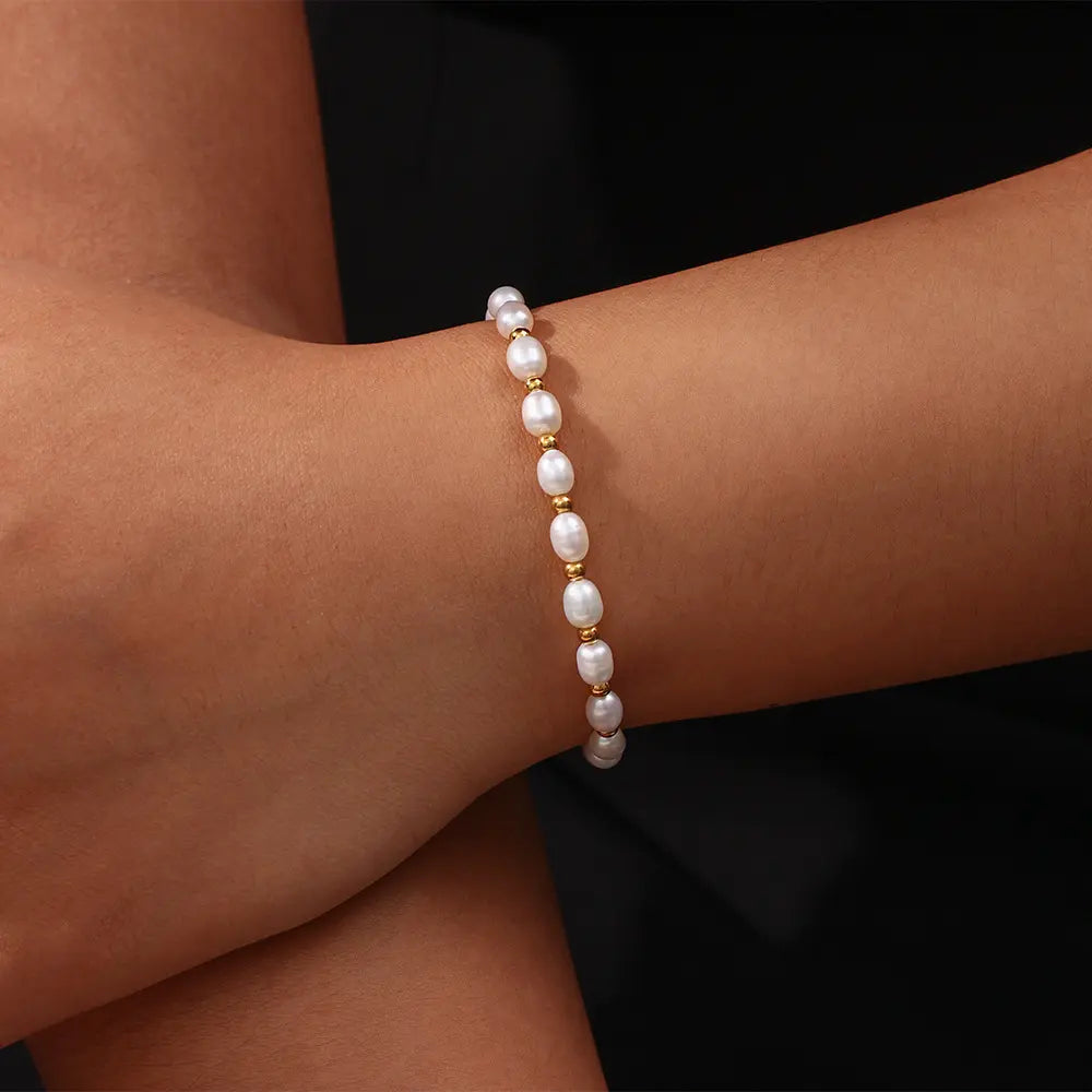Elegante Romantische Armband met Parels