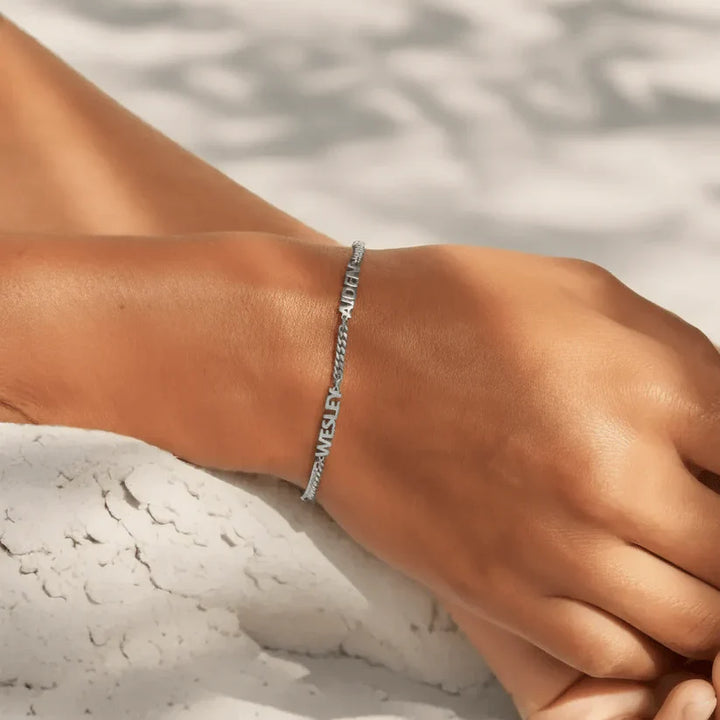Gepersonaliseerde armband met naam