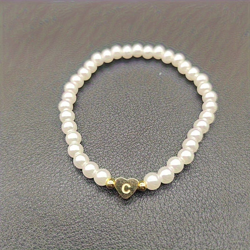 Chique Armband met Hartinitiaal (A–Z)
