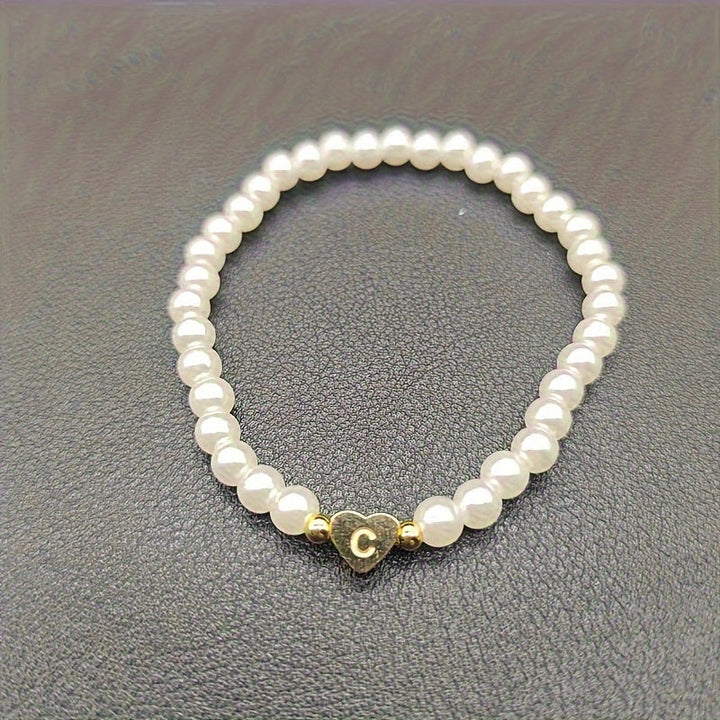 Chique Armband met Hartinitiaal (A–Z)