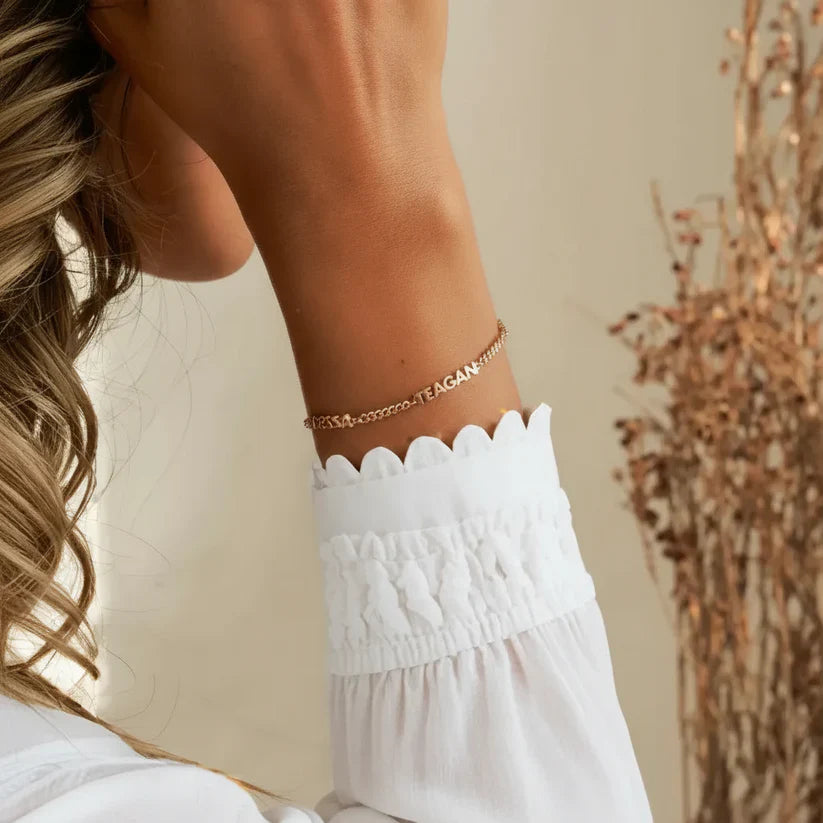 Gepersonaliseerde armband met naam