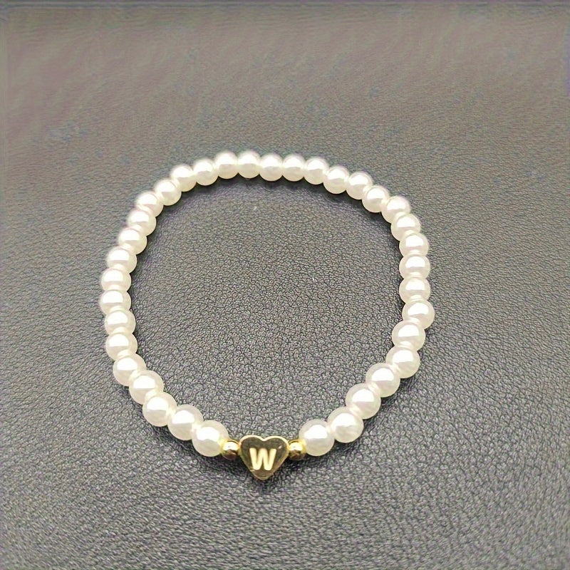 Chique Armband met Hartinitiaal (A–Z)