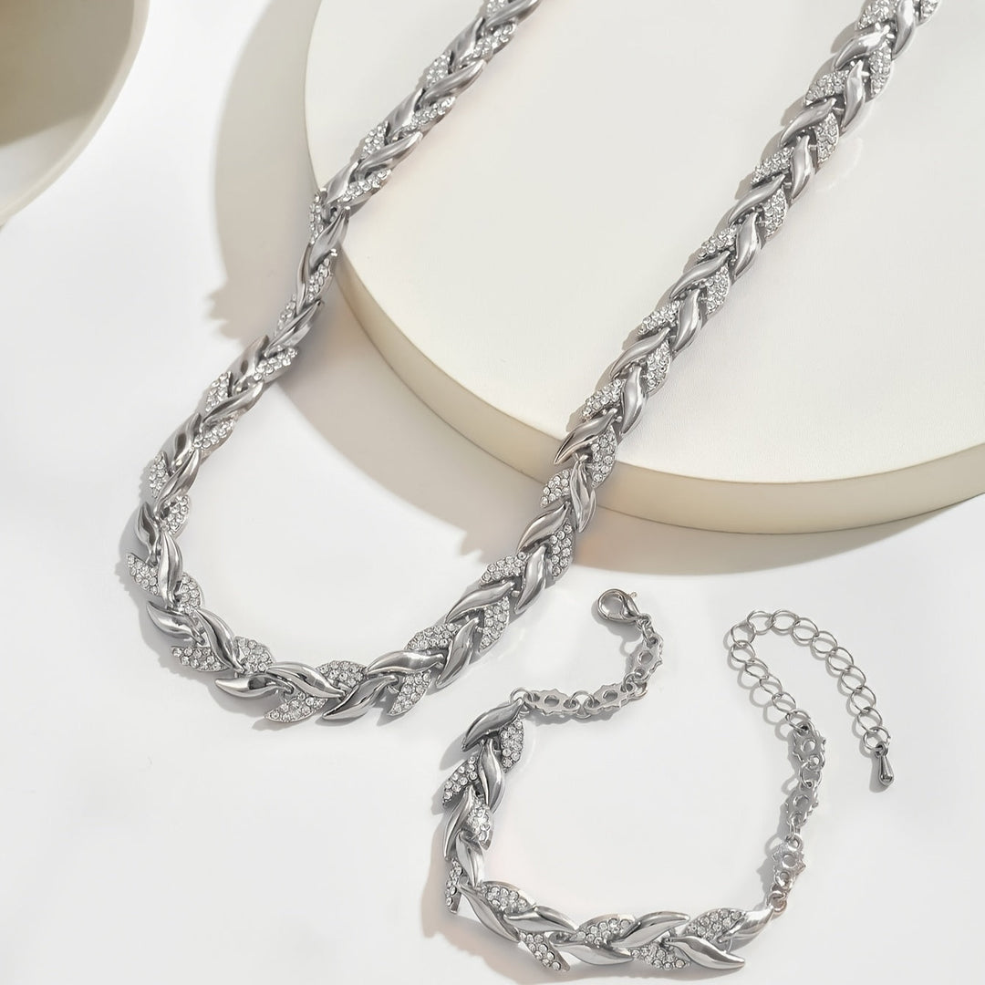 Kristallen vissenstaart set