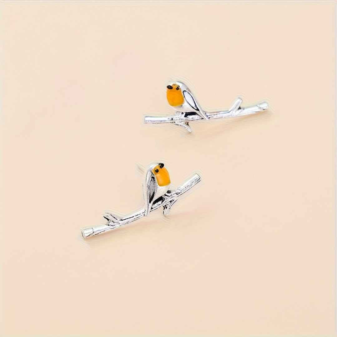 Cartoon Vogel Oorbellen