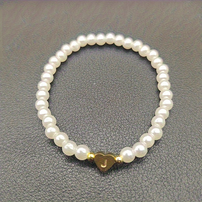 Chique Armband met Hartinitiaal (A–Z)