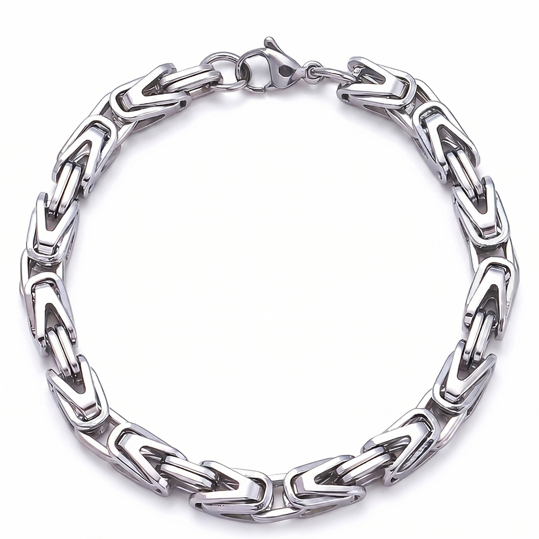 Lucian Crown Link Armband | Goud