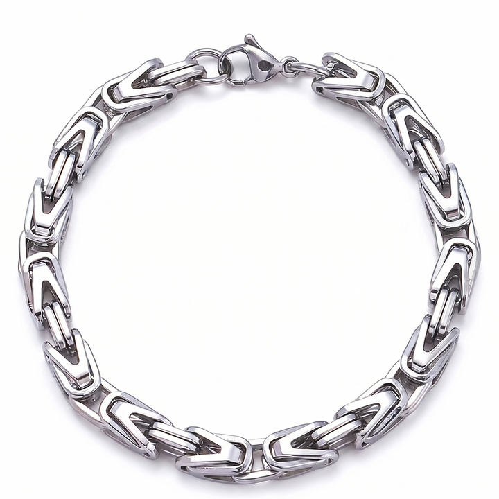 Lucian Crown Link Armband | Goud
