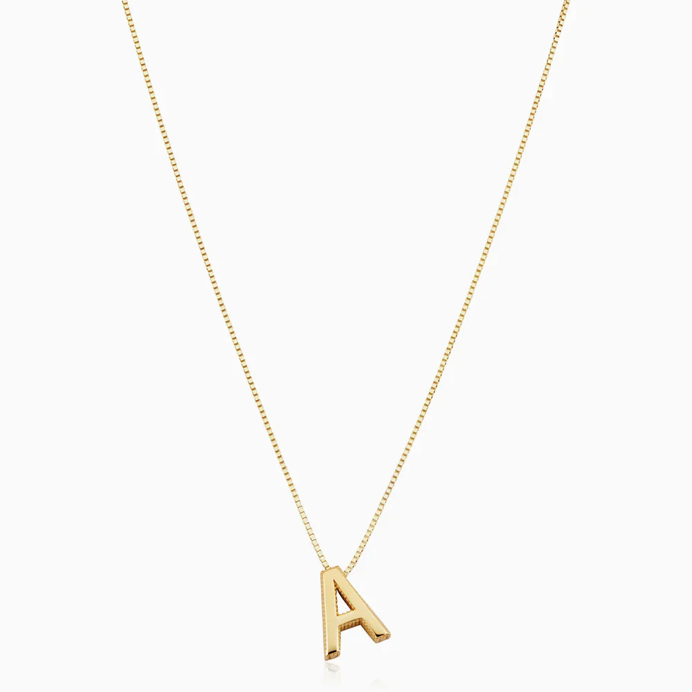 Initialen Collier Liefdesbrief