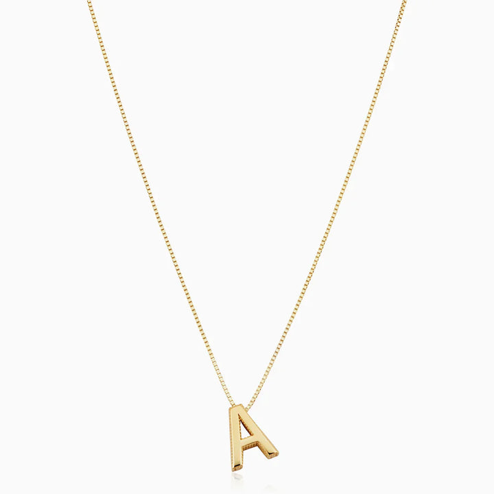 Initialen Collier Liefdesbrief