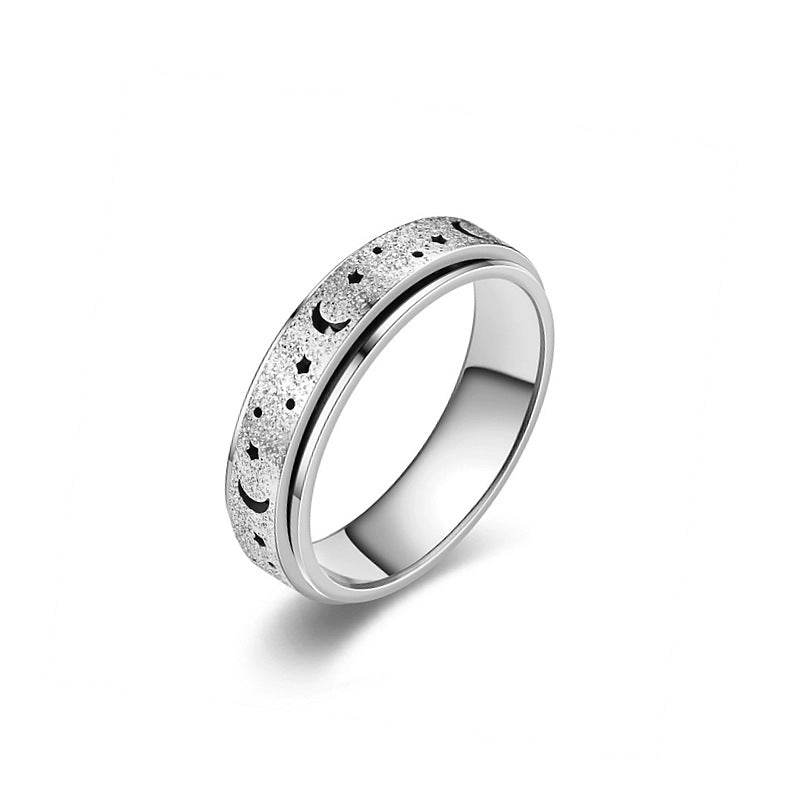 Atlas Nachtlucht Ring | Roze Goud