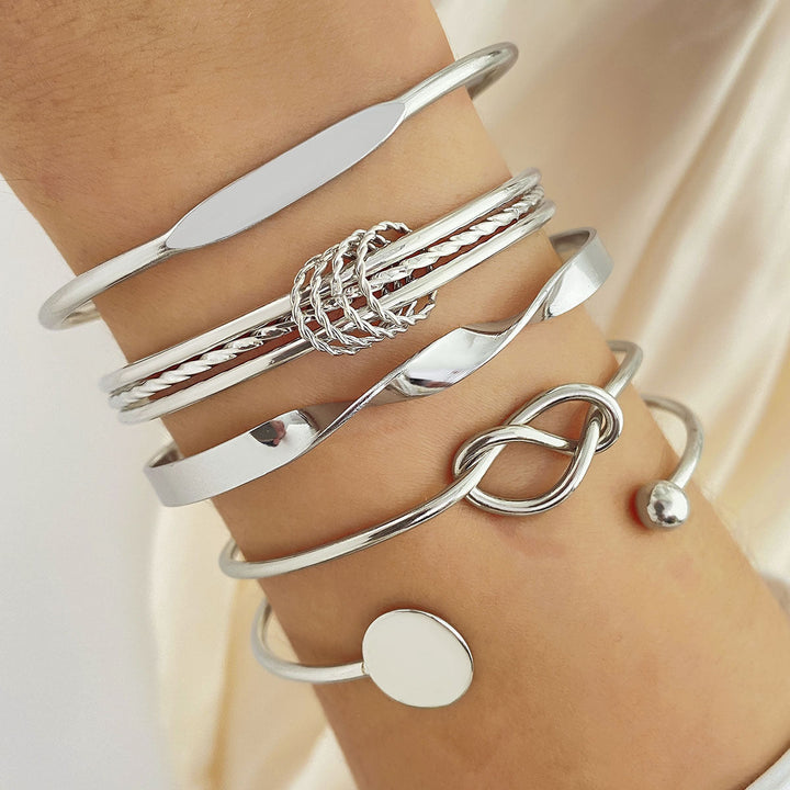 Gouden Armbandenset met Elegante