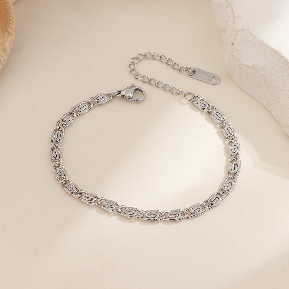 Nusa Geweven Kettingarmband | Goud
