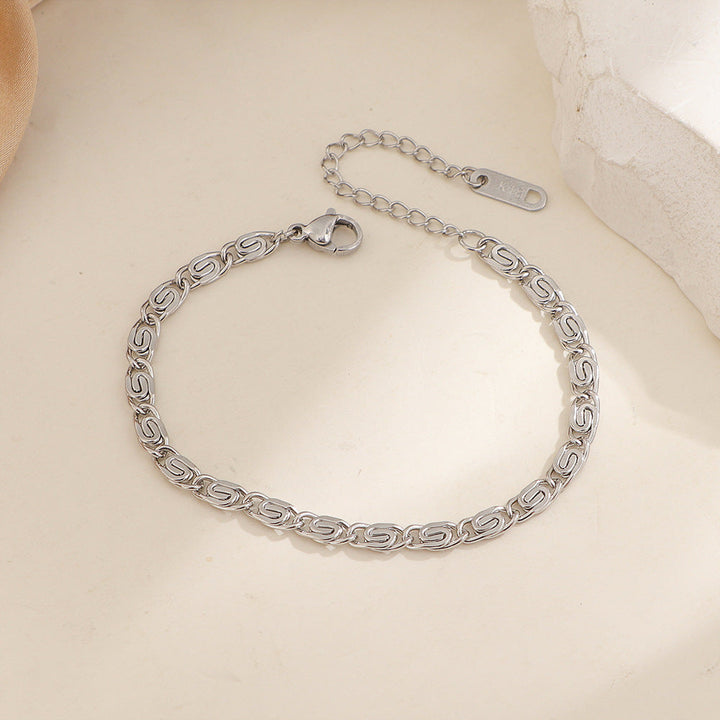 Nusa Geweven Kettingarmband | Goud