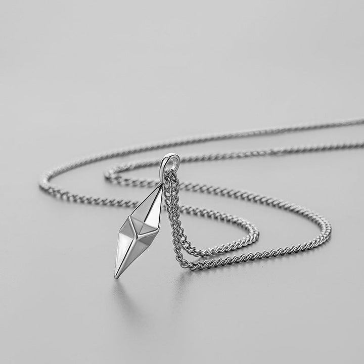 Vector Hanger Ketting | Wit Goud