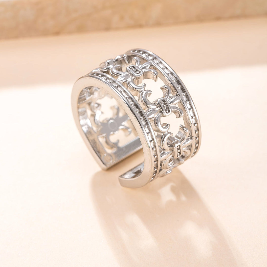 Forge Imperiale Kroonring | Wit Goud