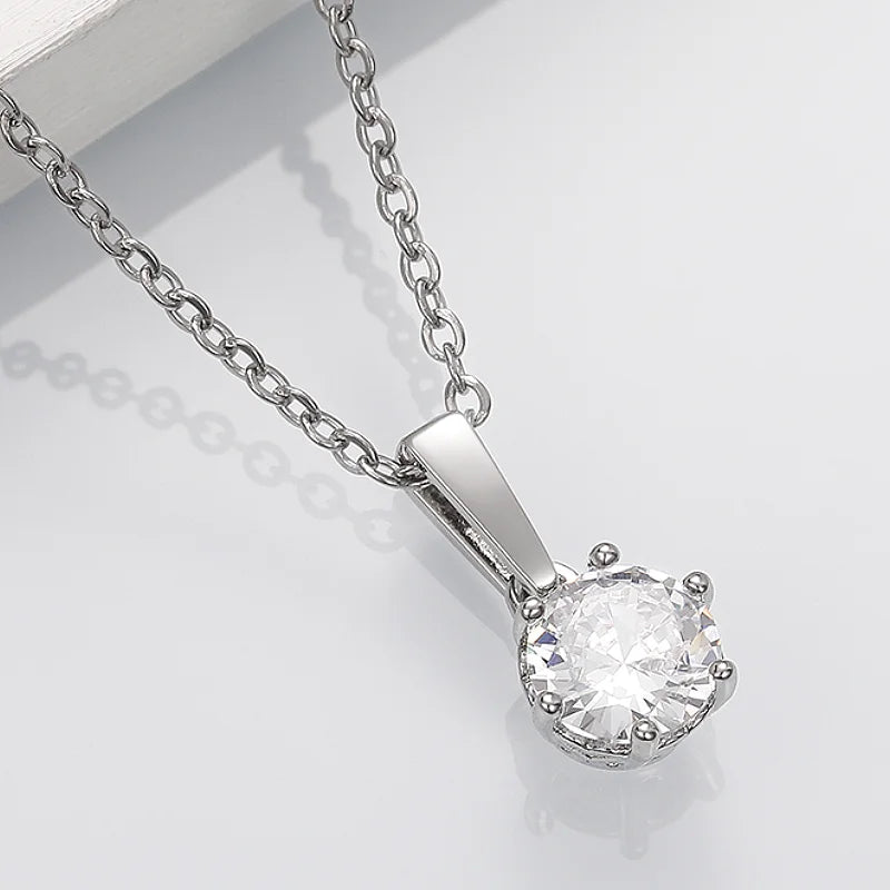 Klassieke Ketting met Zirkonia Hanger