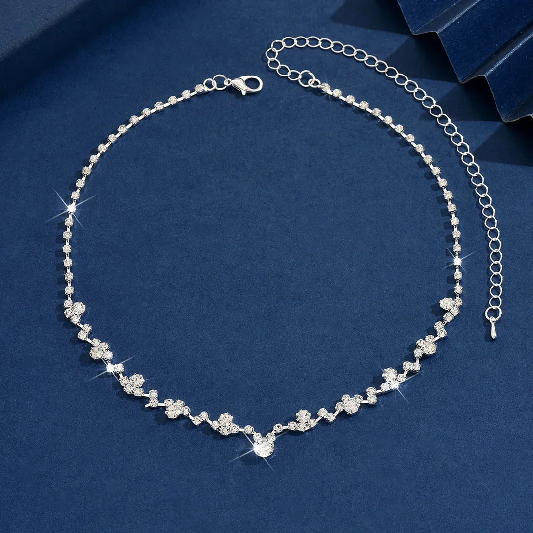 Elegant Huwelijkscollier met Diamanten