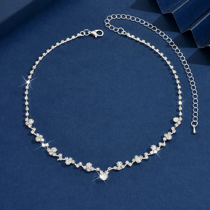 Elegant Huwelijkscollier met Diamanten