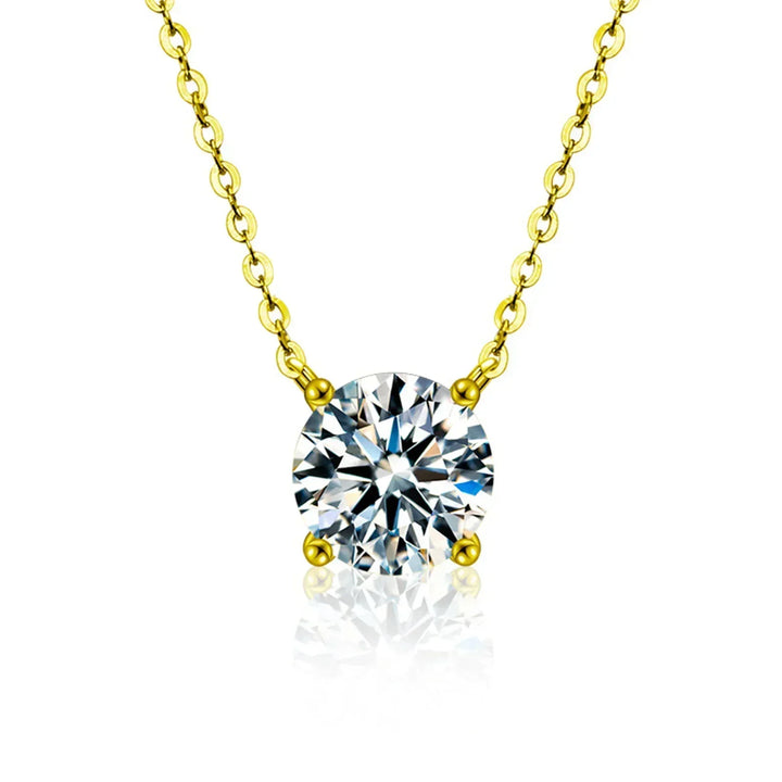 Gouden Plated Collier met Zirkonia's