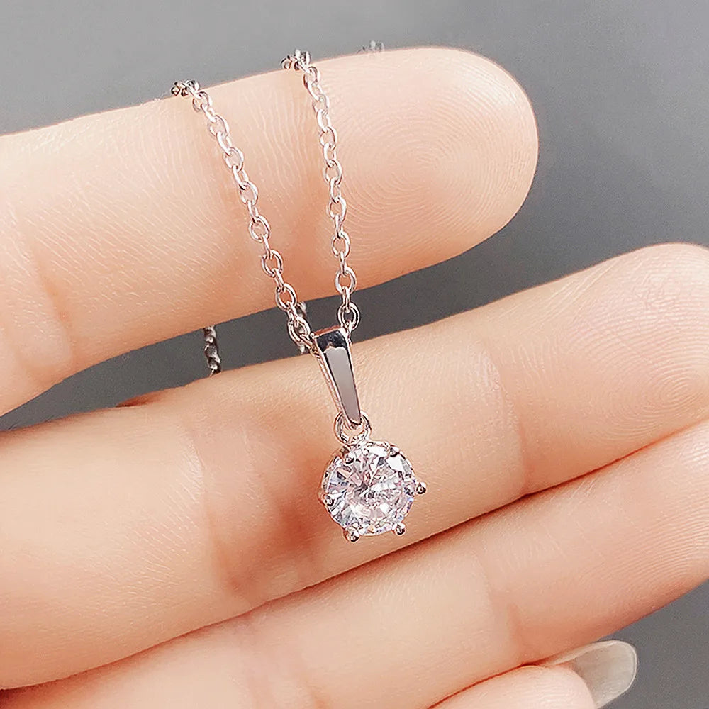 Klassieke Ketting met Zirkonia Hanger