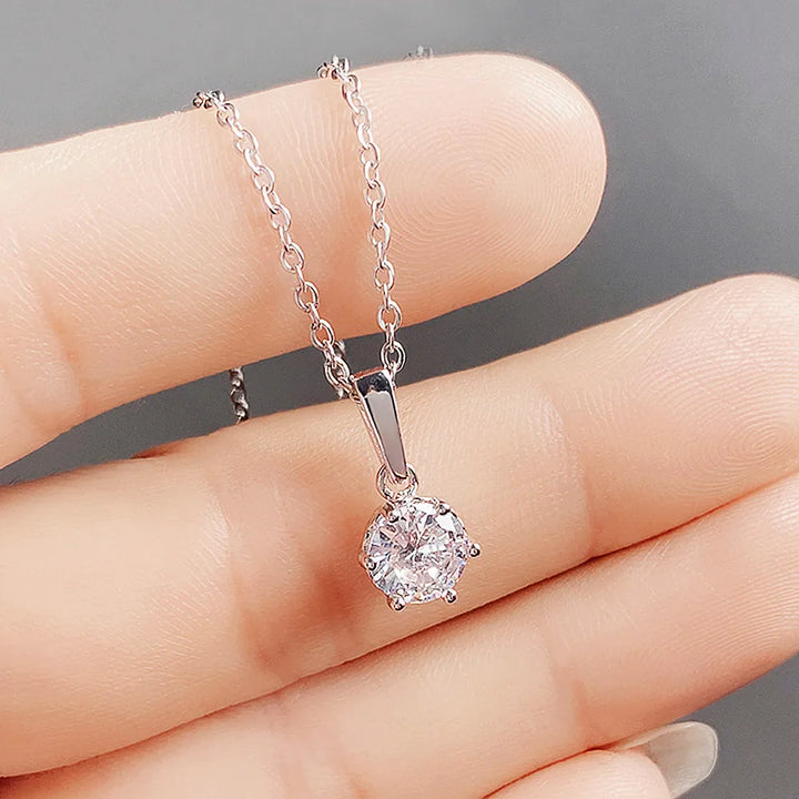 Klassieke Ketting met Zirkonia Hanger
