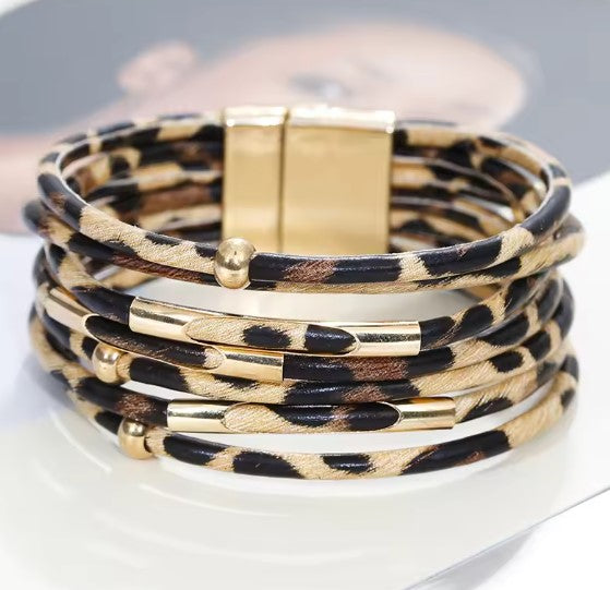 Gelaagde Wikkelarmband Groot