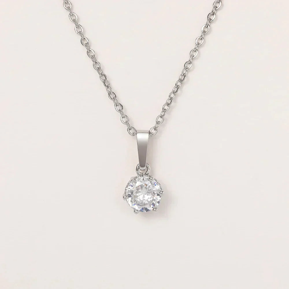 Klassieke Ketting met Zirkonia Hanger