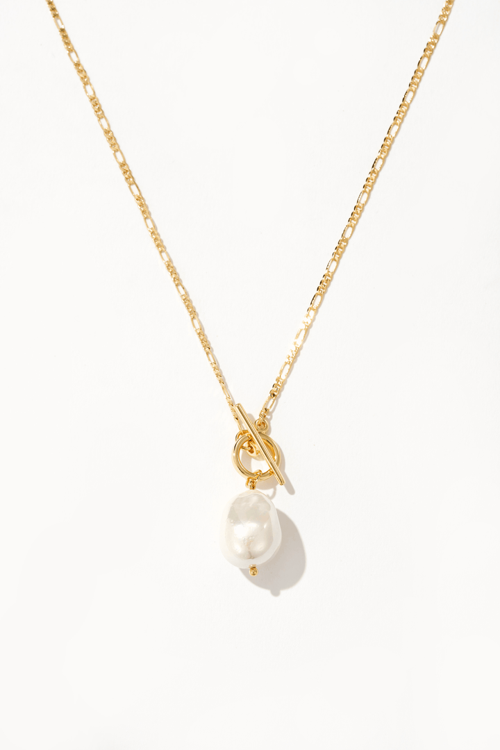 Elegante Ketting met Gouden Parels