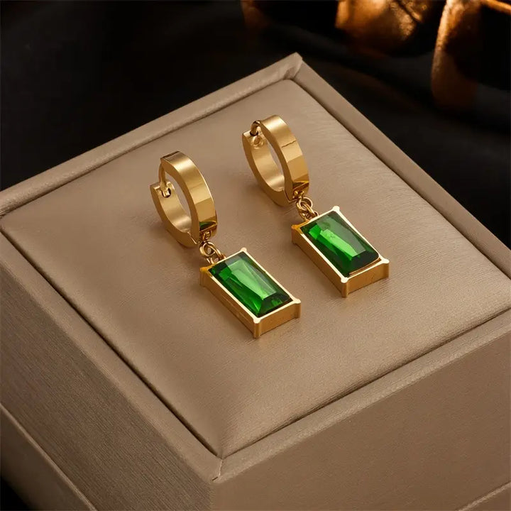 Gouden Edelsteen Sieraden Set