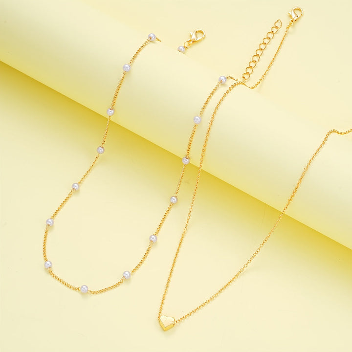 Elegante verfijnde ketting- en armbandset