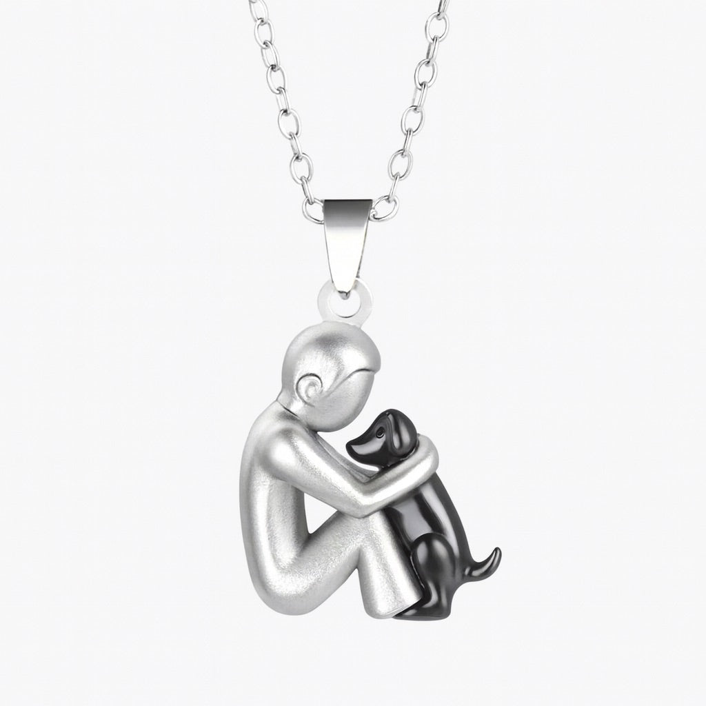 Omarmende Ketting met Dier