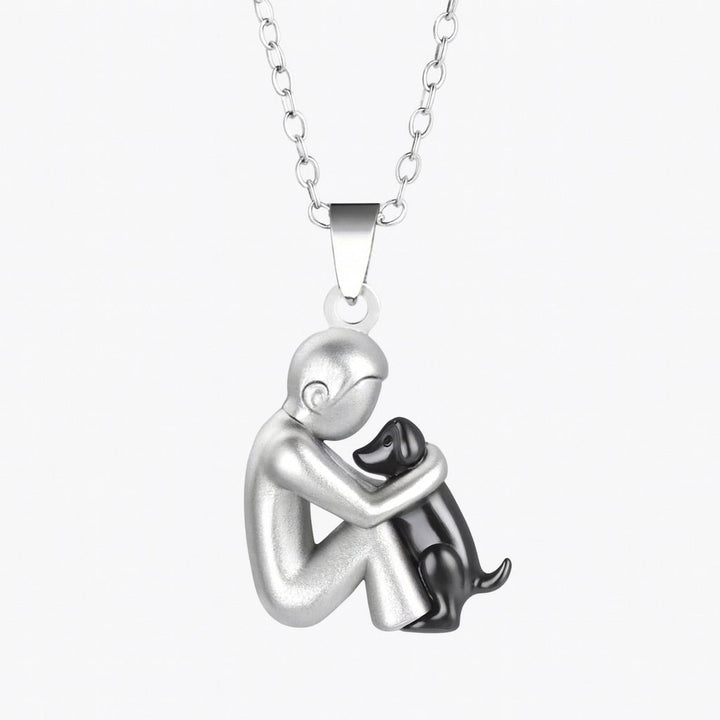 Omarmende Ketting met Dier
