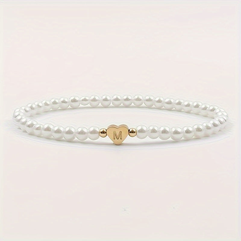 Chique Armband met Hartinitiaal (A–Z)