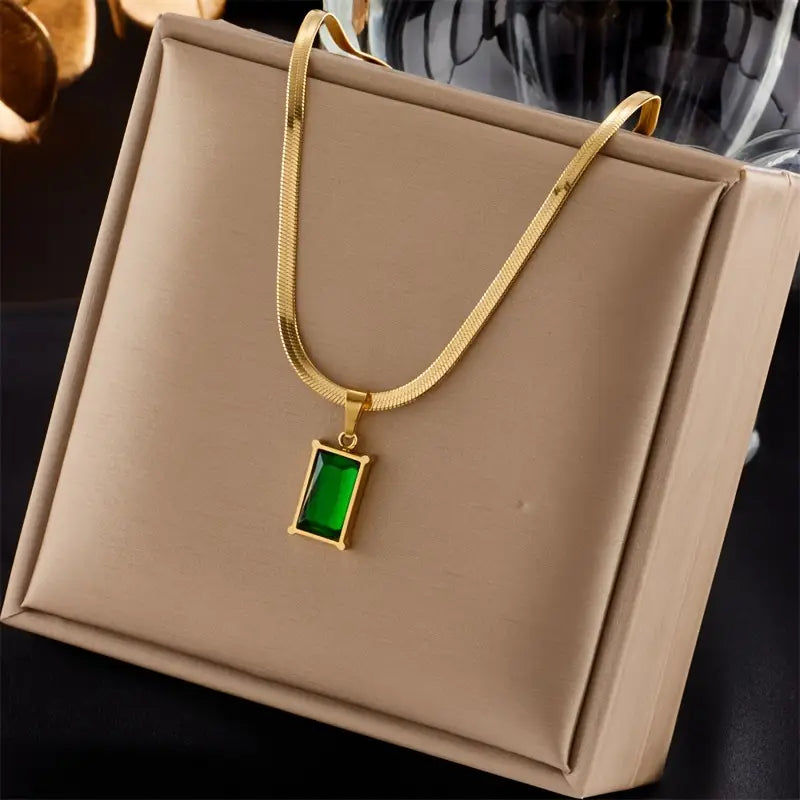 Gouden Edelsteen Sieraden Set