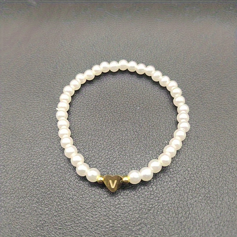 Chique Armband met Hartinitiaal (A–Z)
