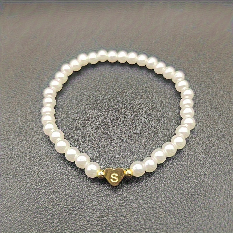 Chique Armband met Hartinitiaal (A–Z)