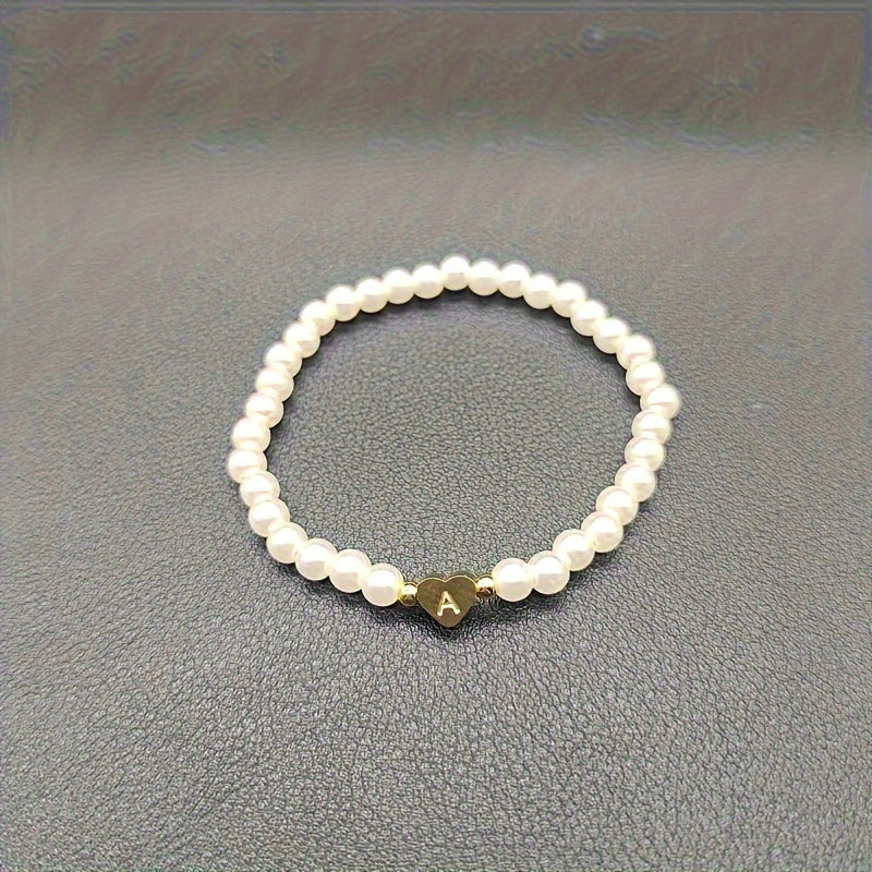 Chique Armband met Hartinitiaal (A–Z)